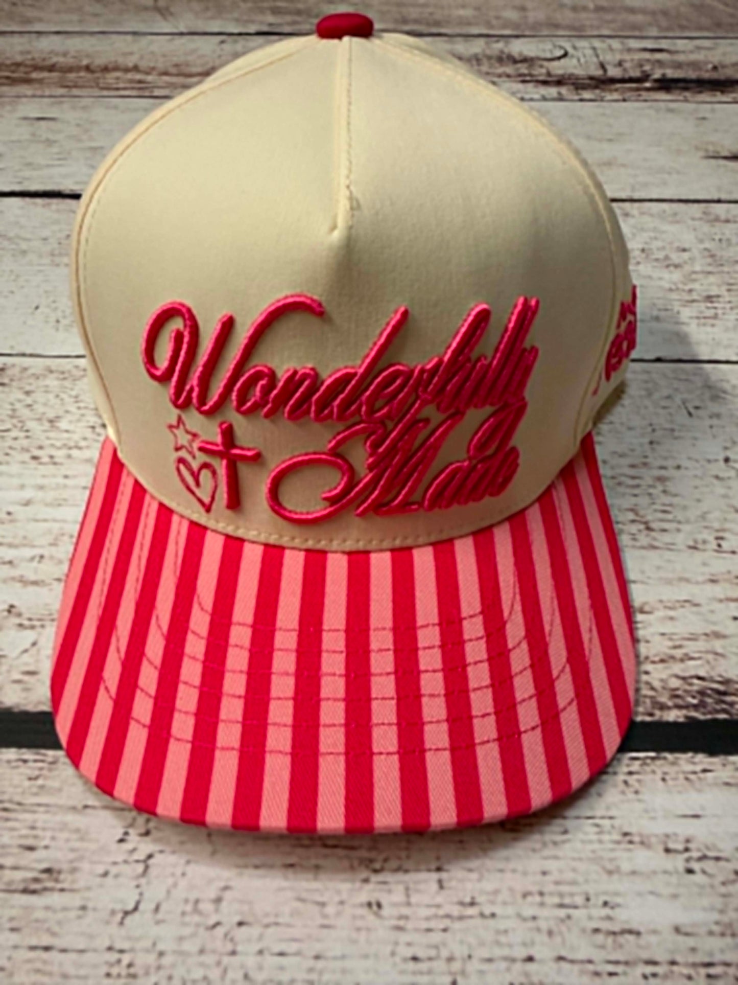 Wonderfully Made Trucker Hat Stripe