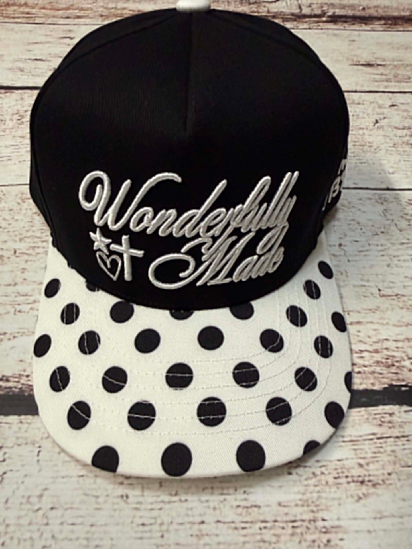 Wonderfully Made Trucker Hat Polka Dot
