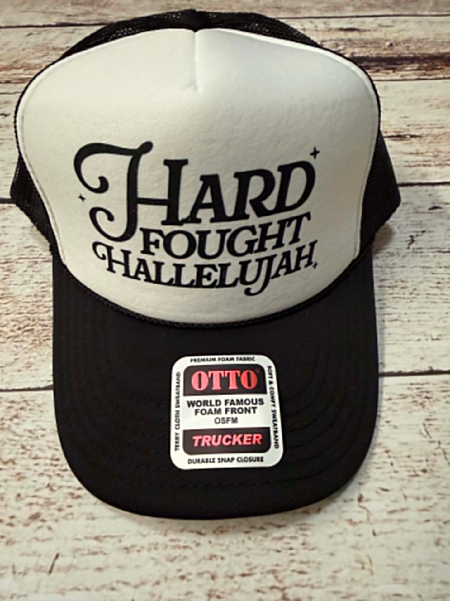 Hard Fought Hallelujah Trucker Hat